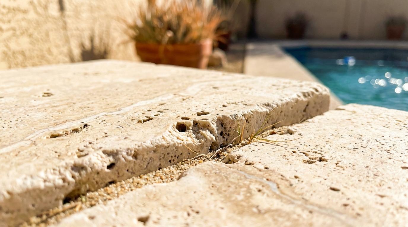 travertine pavers pros and cons