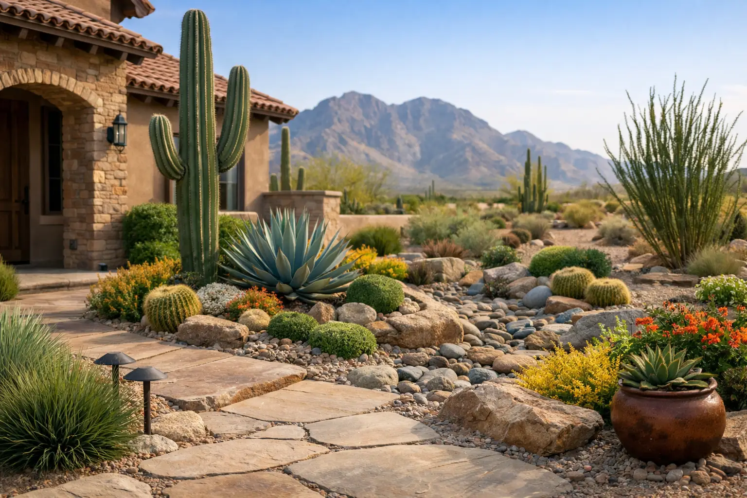 Desert Front Yard Makeover Guide for Arizona