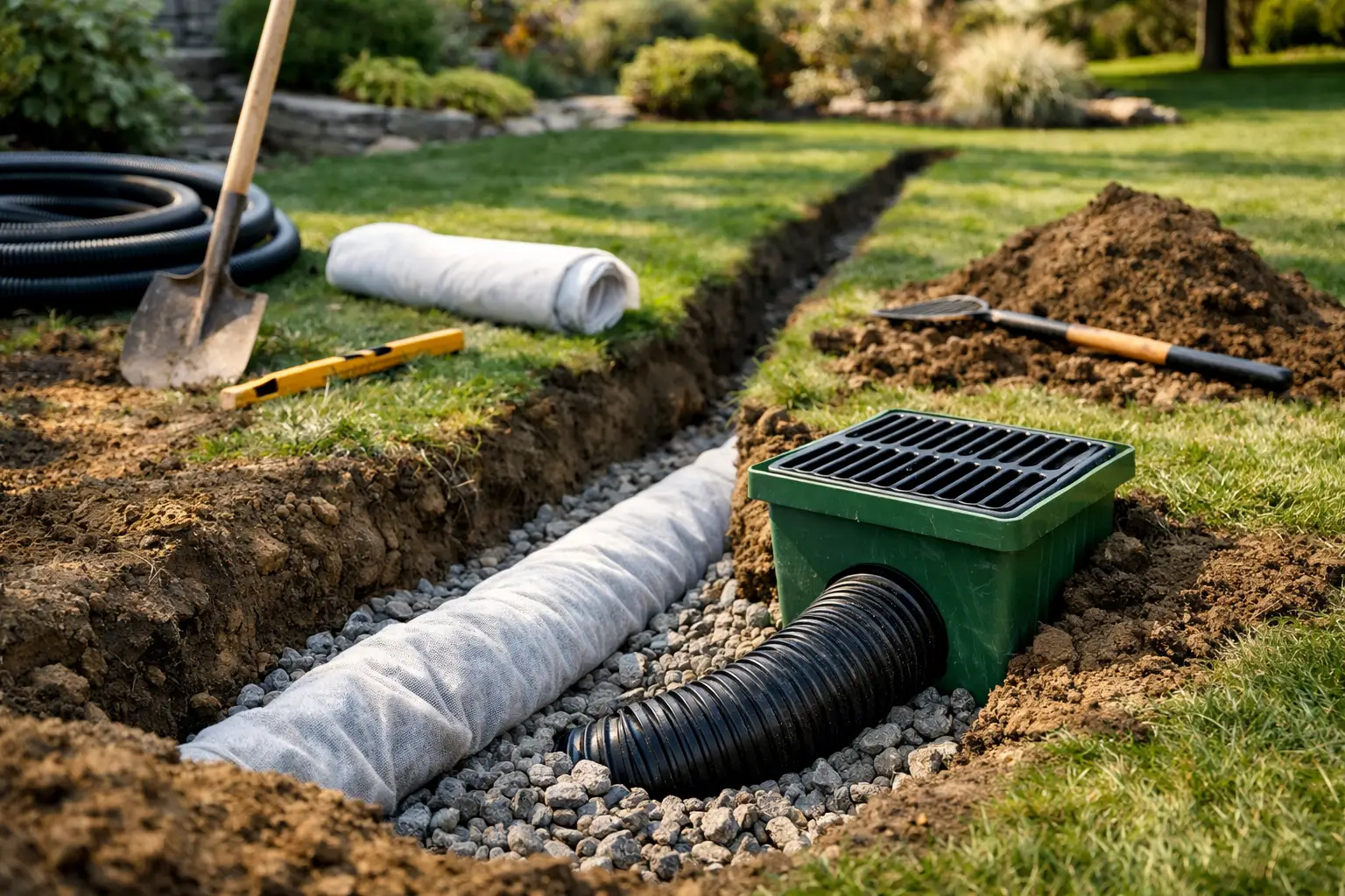 How to Fix Yard Drainage the Right Way