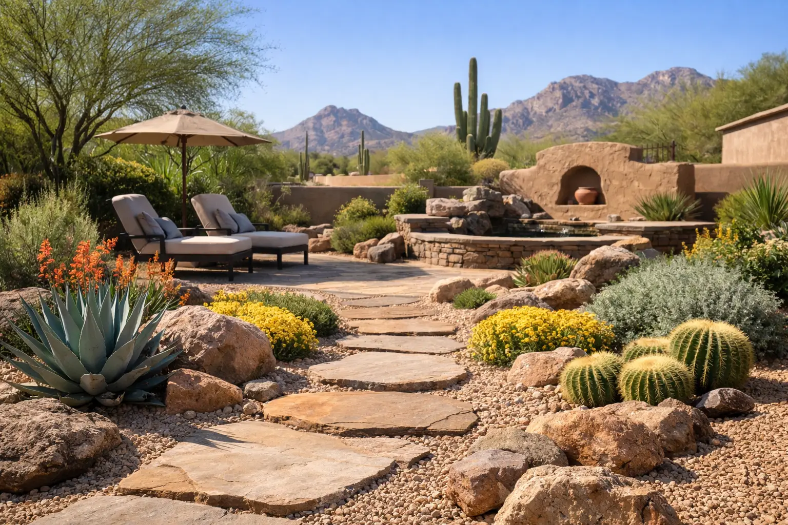 How to Xeriscape a Backyard in Arizona