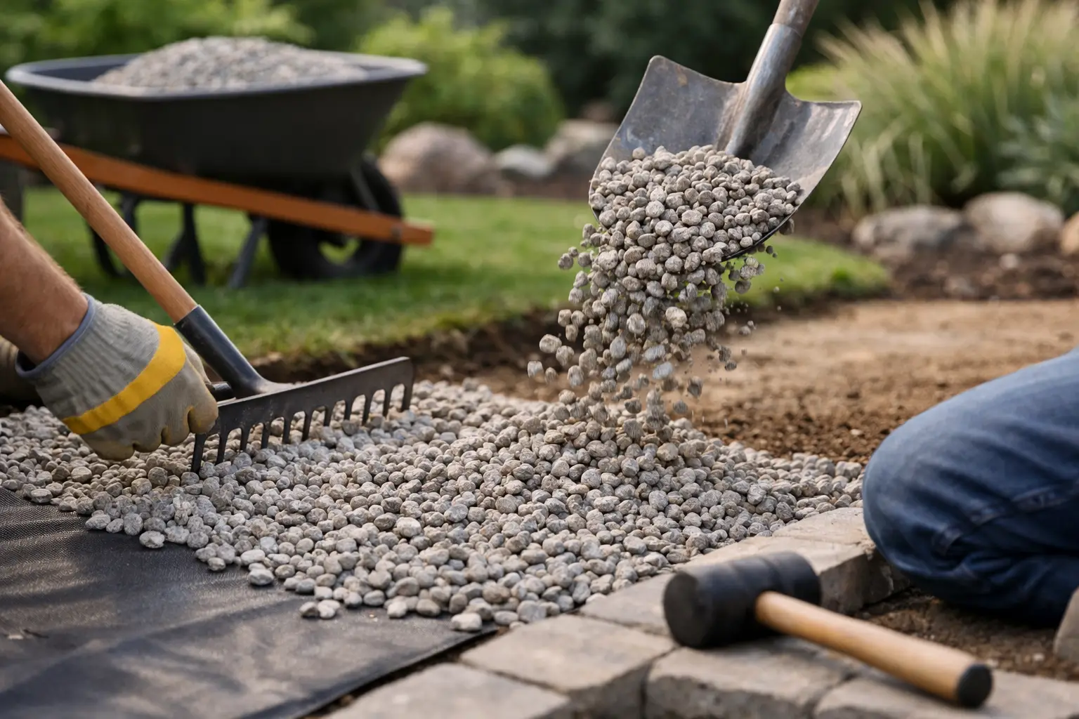 How to Install Yard Gravel the Right Way