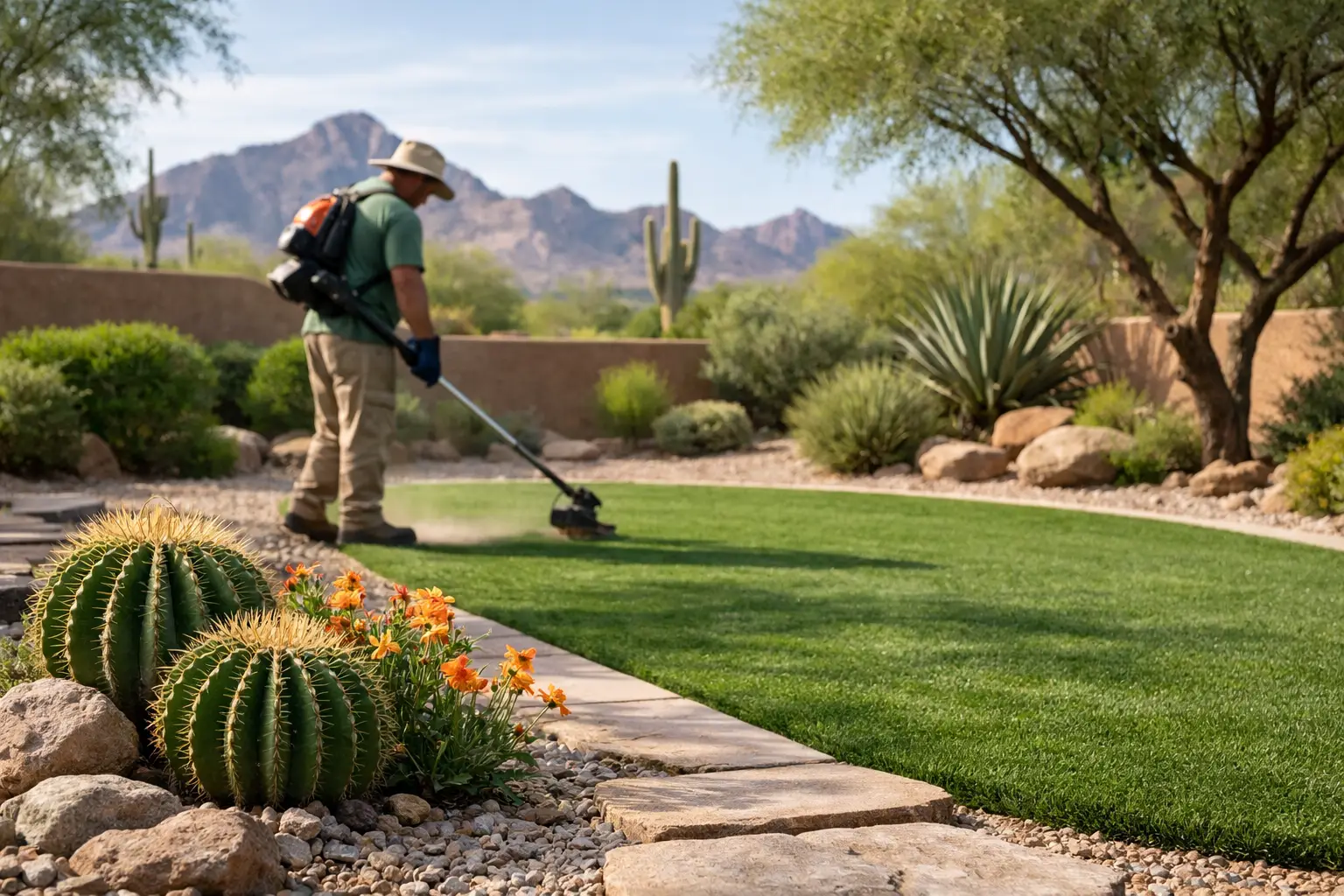 Yard Maintenance That Works in Arizona