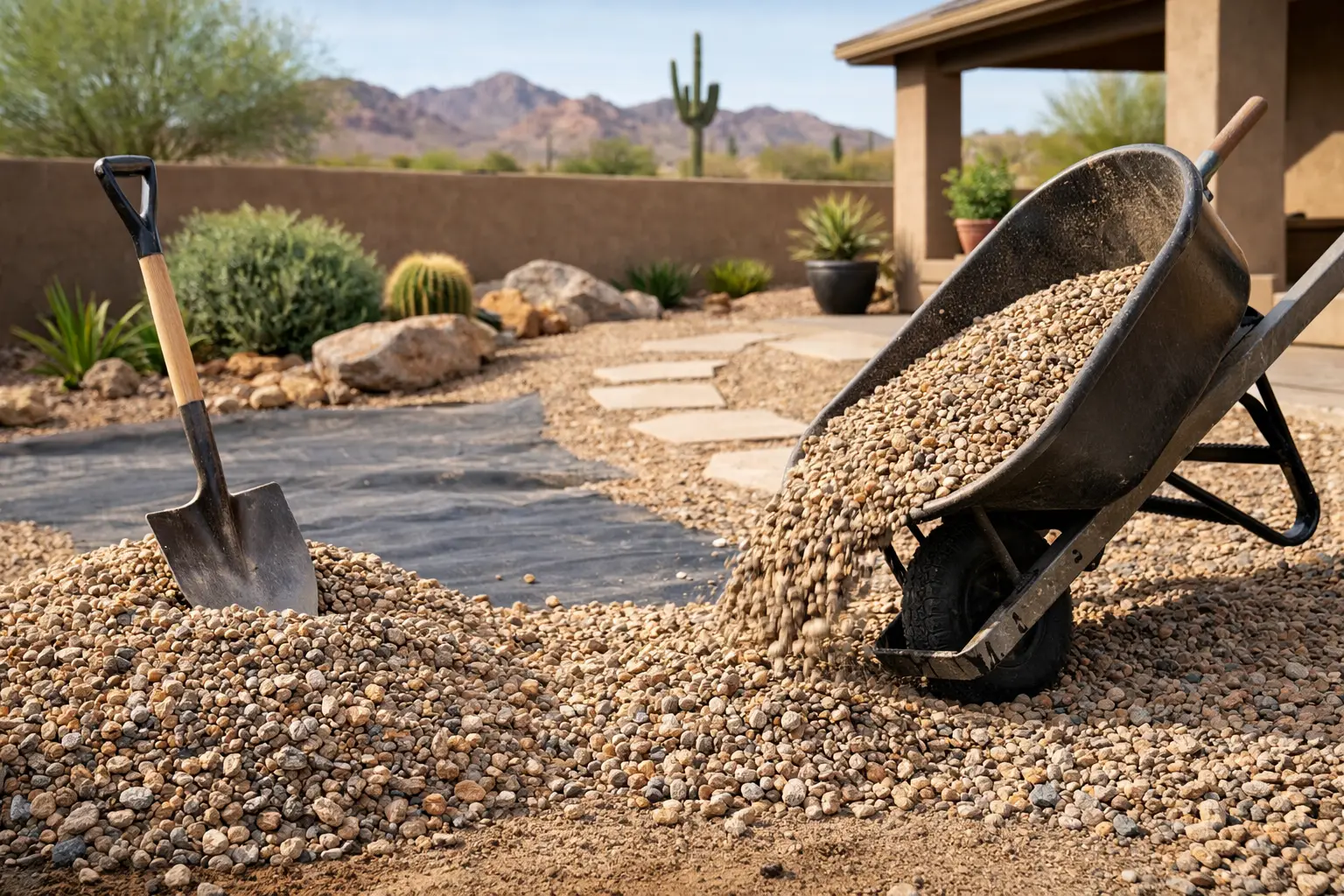 Gravel Installation for Arizona Yards That Last