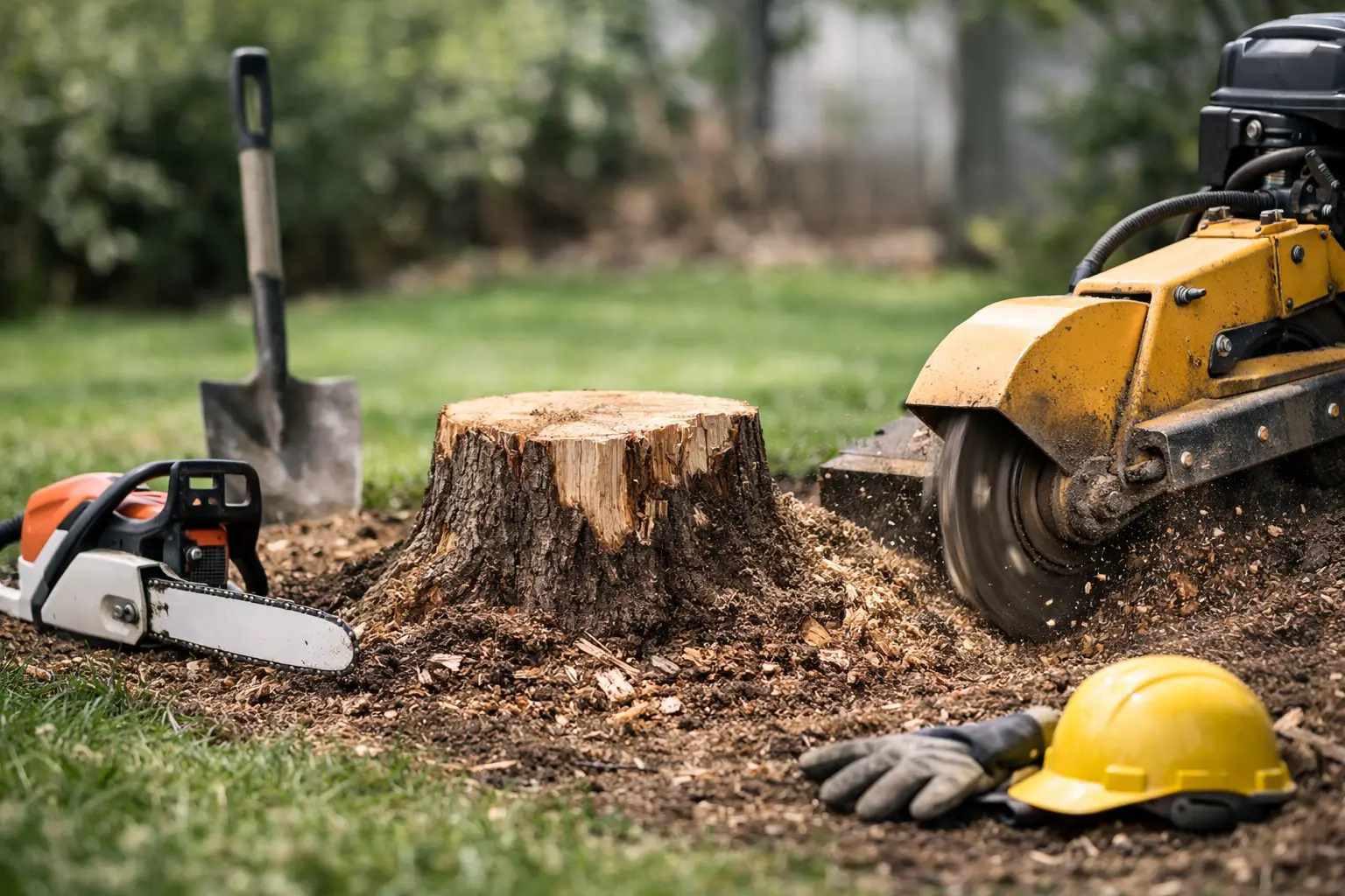 How to Remove Tree Stumps Safely