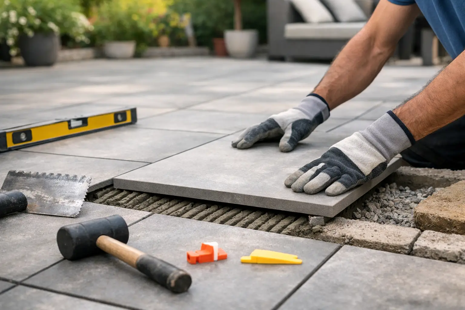 Patio Tile Installation Done Right