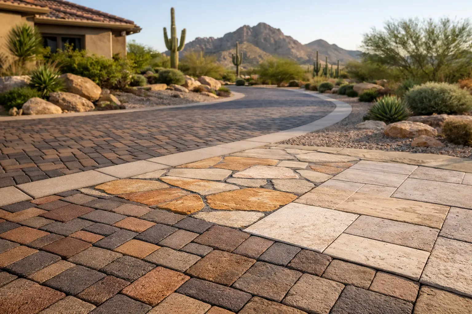 Best Driveway Paver Materials for Arizona