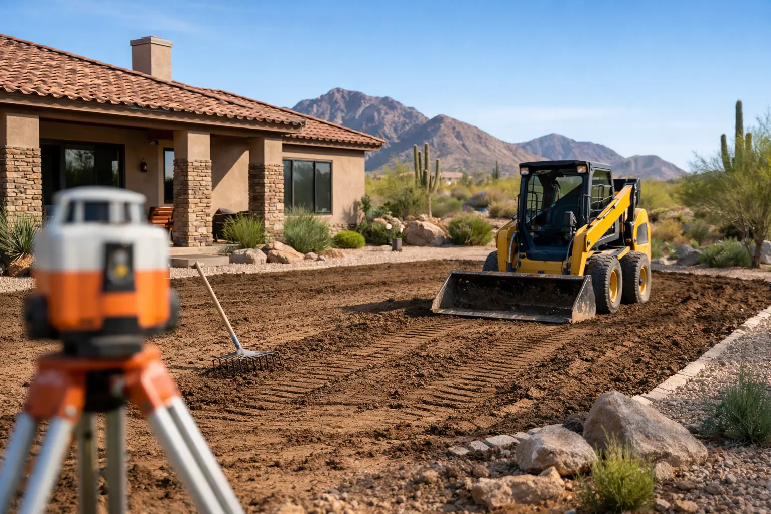 How to Plan Yard Grading for Arizona Homes